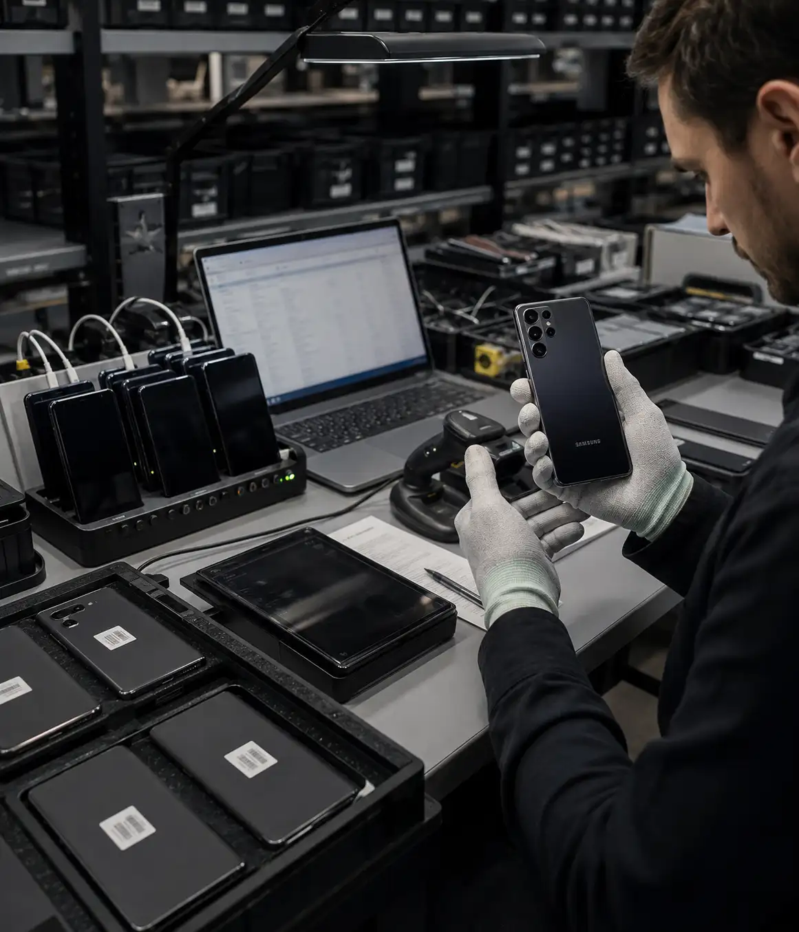 Defective devices versus verified devices comparison