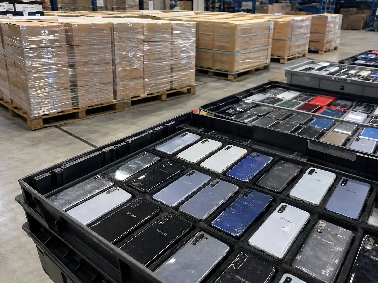 Mixed grade bulk pallets