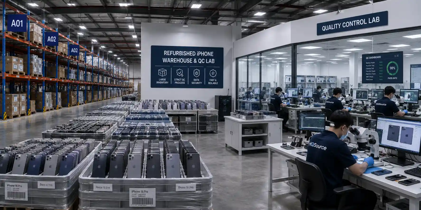 Warehouse and QC lab facility