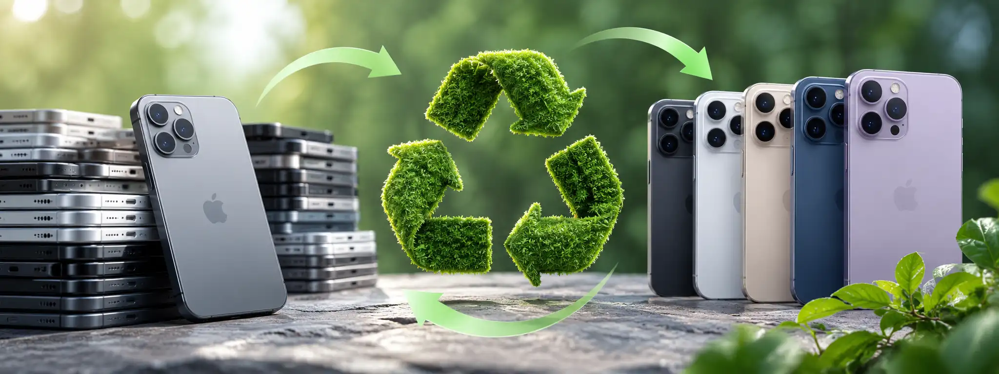 Circular economy diagram reuse repair resell