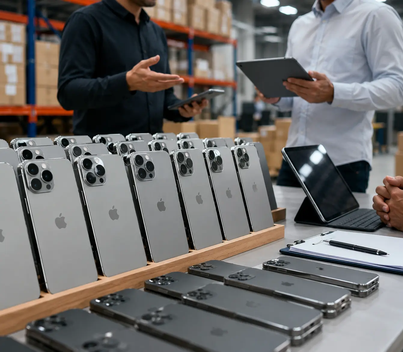 Demand and margin chart for used iPhone 15 Pro