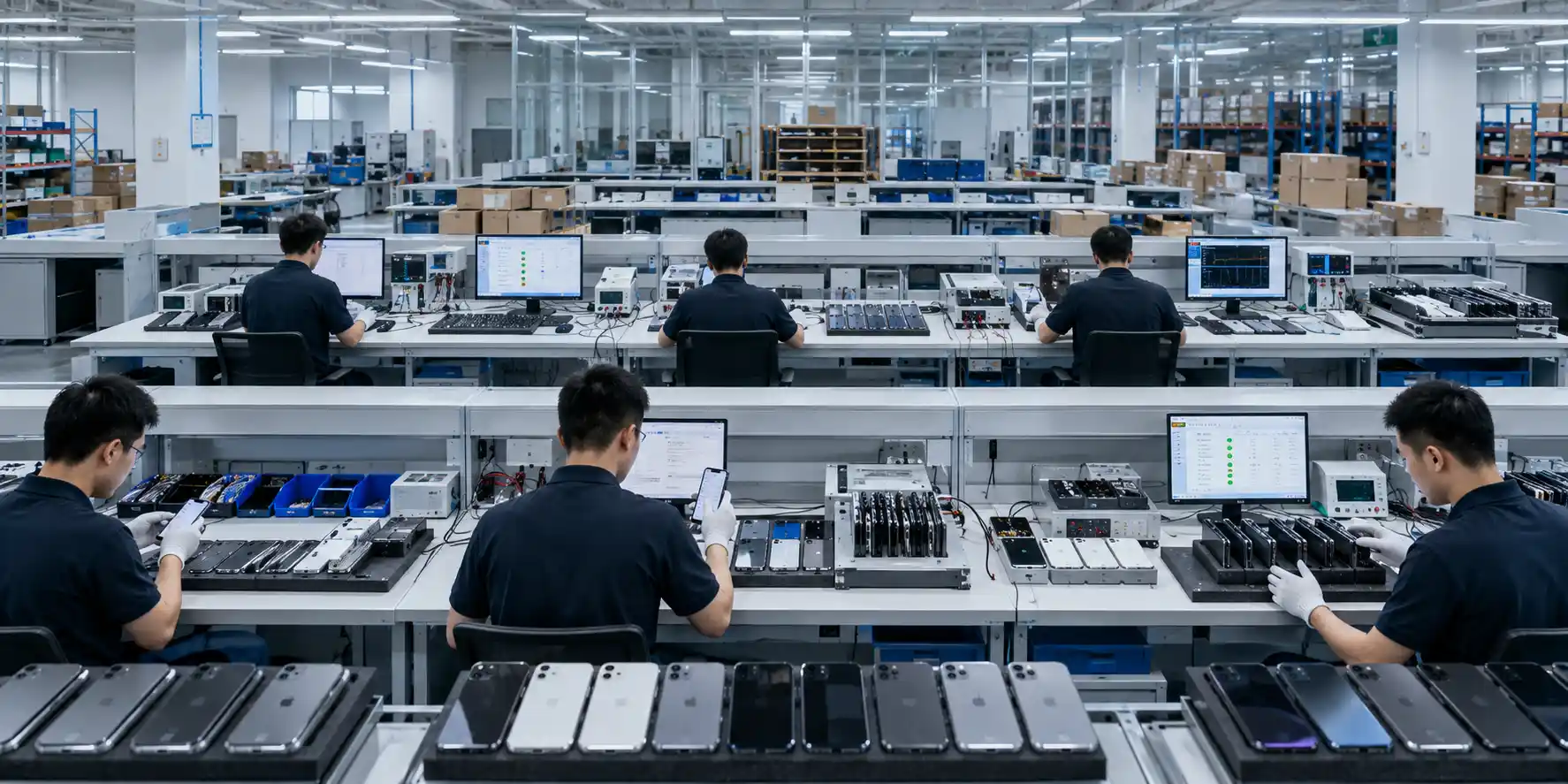 Factory QC workflow