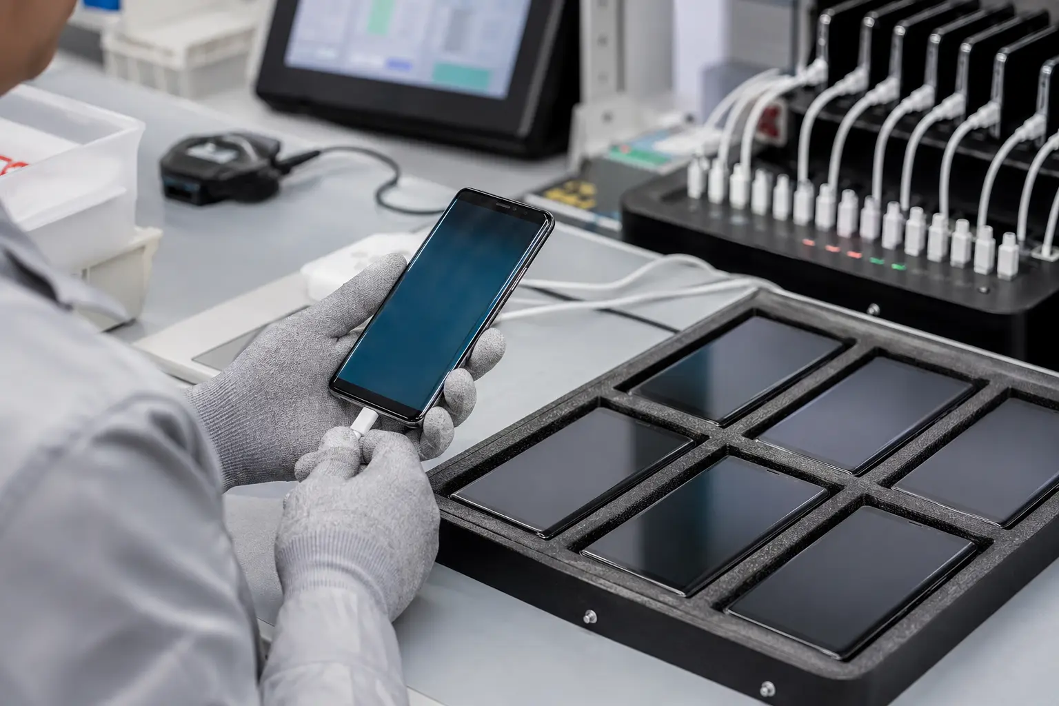 Battery health software reading Samsung capacity