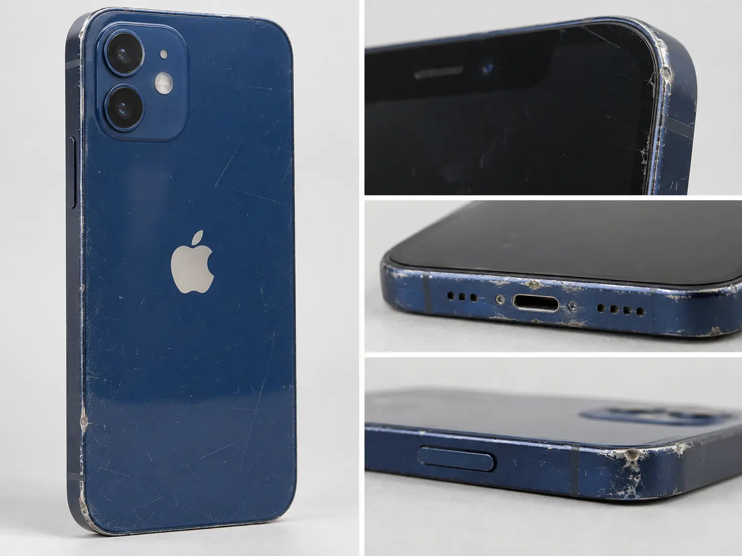 Grade C iPhone 12 showing heavier wear