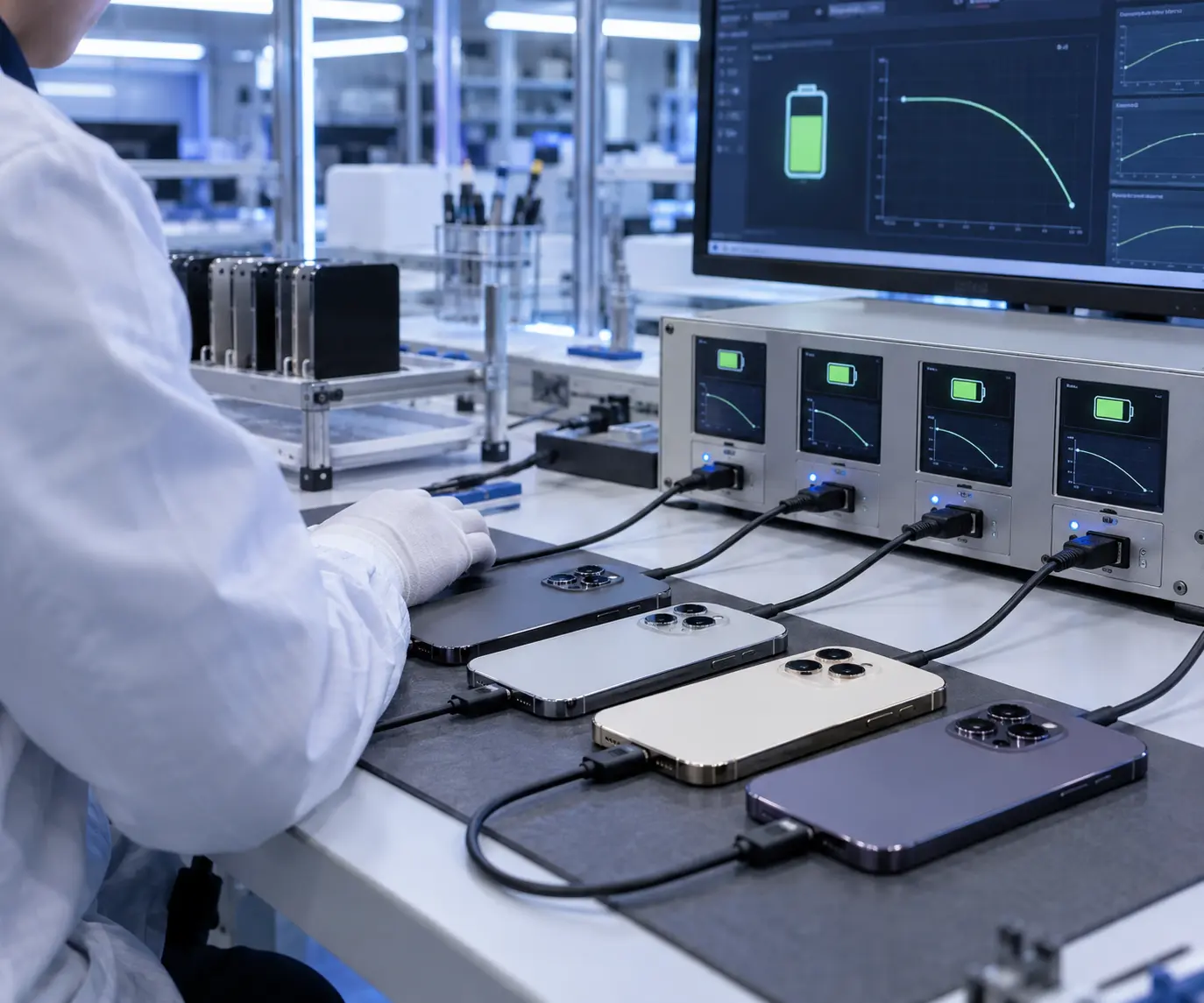 iPhone 14 Pro battery health diagnostic testing